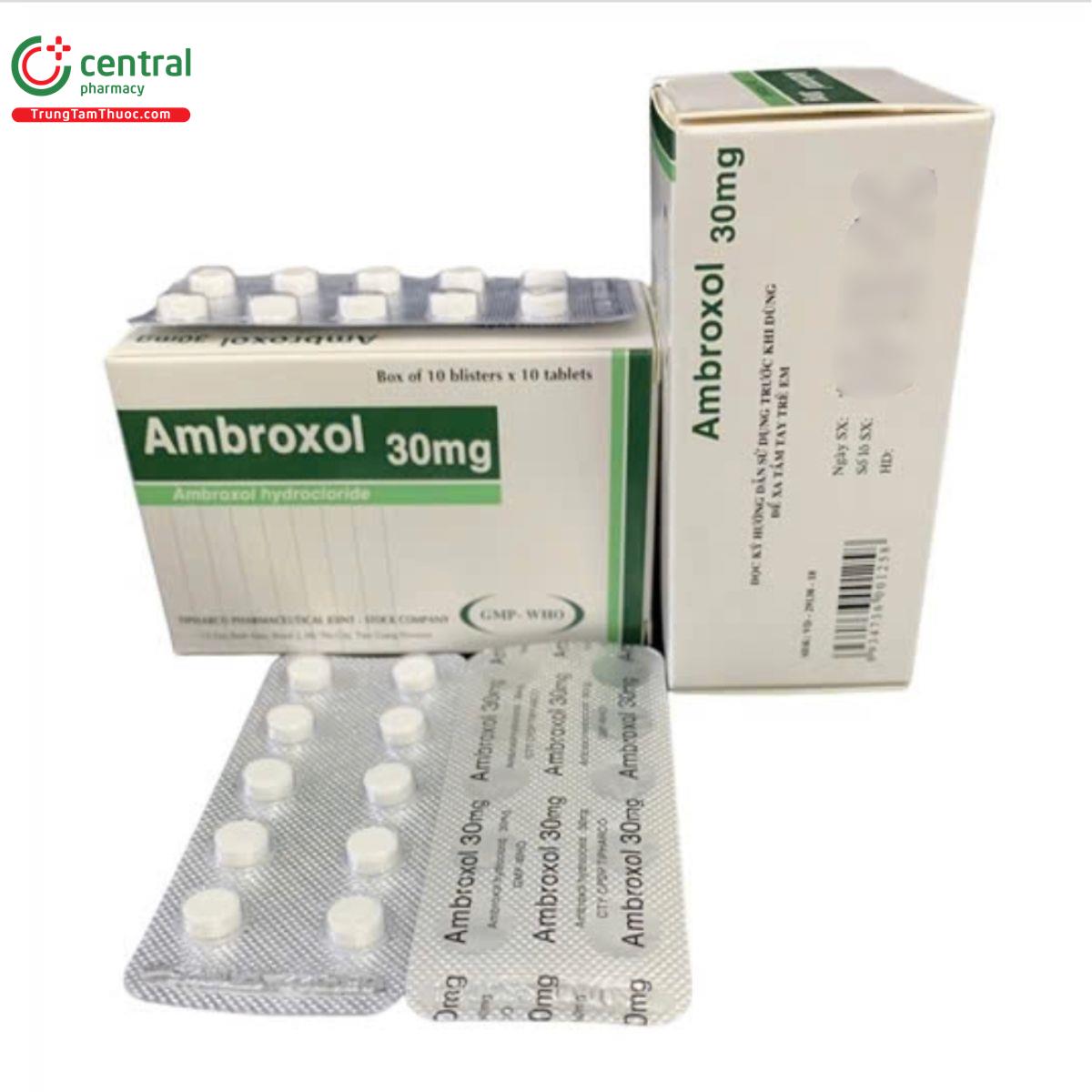 thuoc ambroxol 30mg tipharco 3 H2248 thuoc ambroxol 30mg tipharco 3 H2248