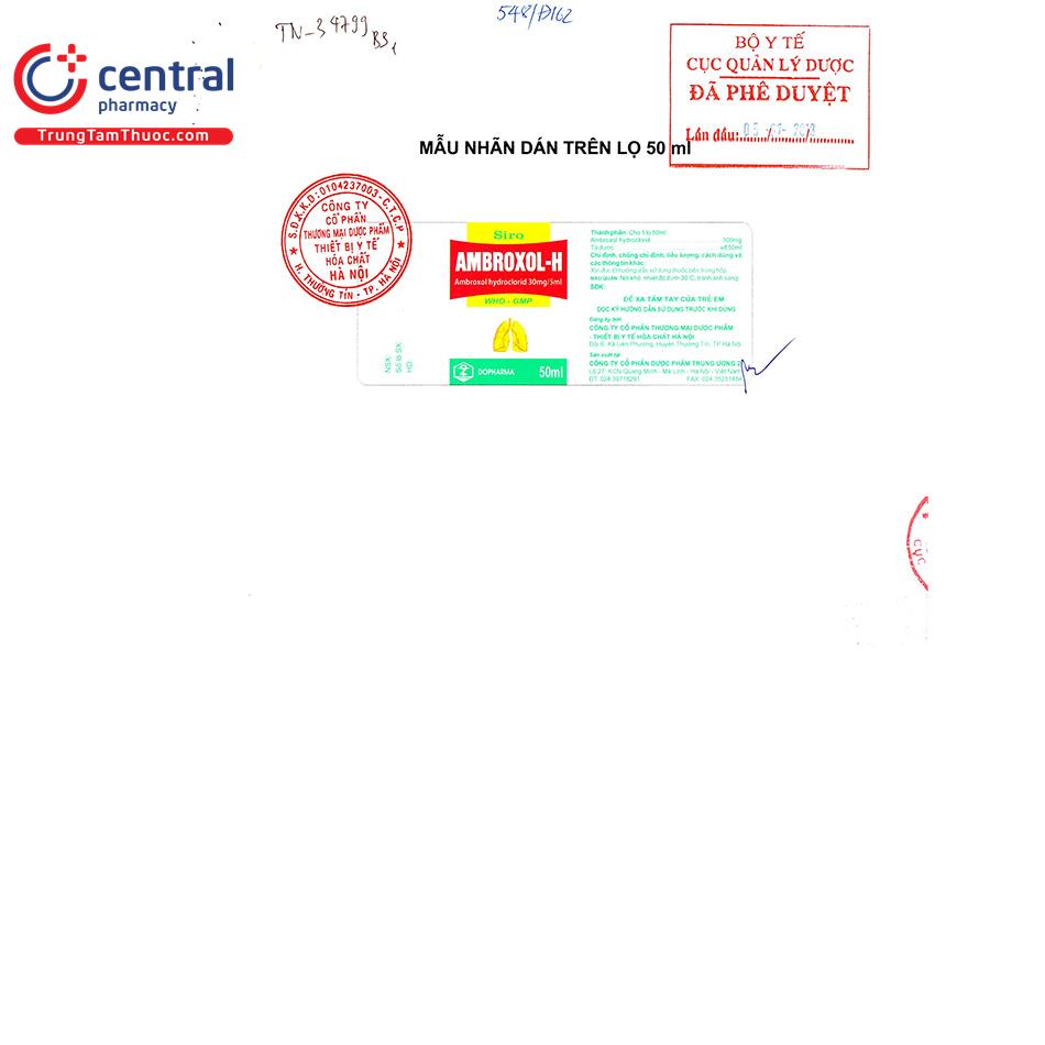 thuoc ambroxol h 7 B0236