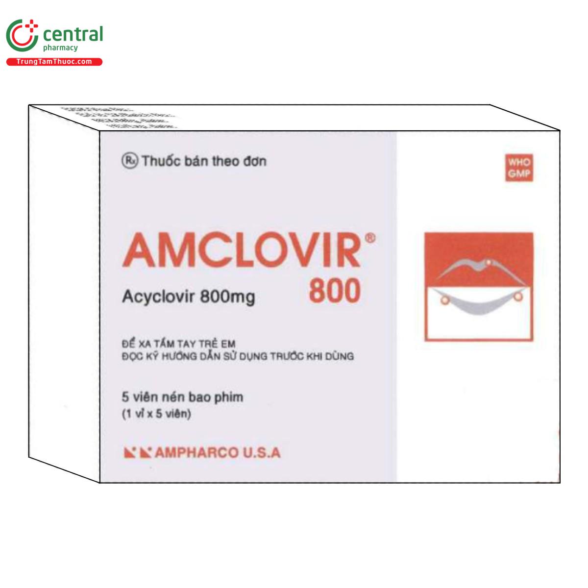 thuoc amclovir 800 A0505 thuoc amclovir 800 A0505
