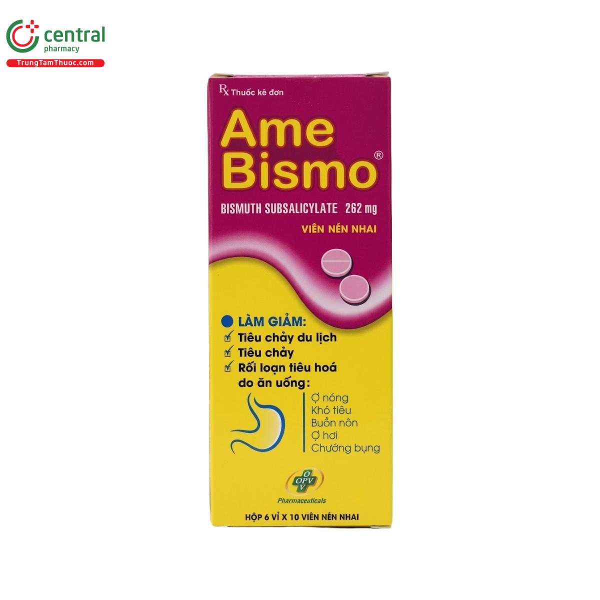 thuoc amebismo vien nhai 1 I3552 thuoc amebismo vien nhai 1 I3552