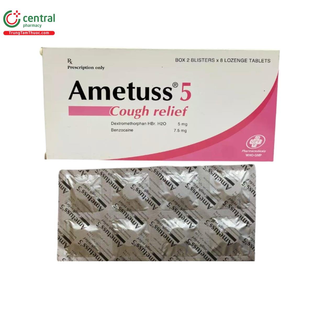 thuoc ametuss 5 cough relief O6326 thuoc ametuss 5 cough relief O6326