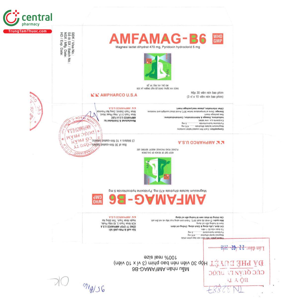 thuoc amfamag b6 2 A0582 thuoc amfamag b6 2 A0582