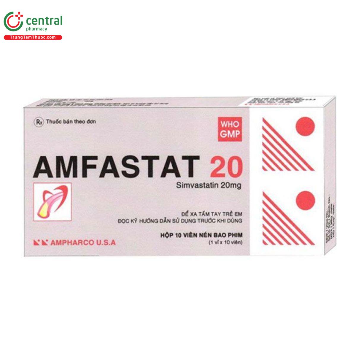 thuoc amfastat 20mg U8108 thuoc amfastat 20mg U8108
