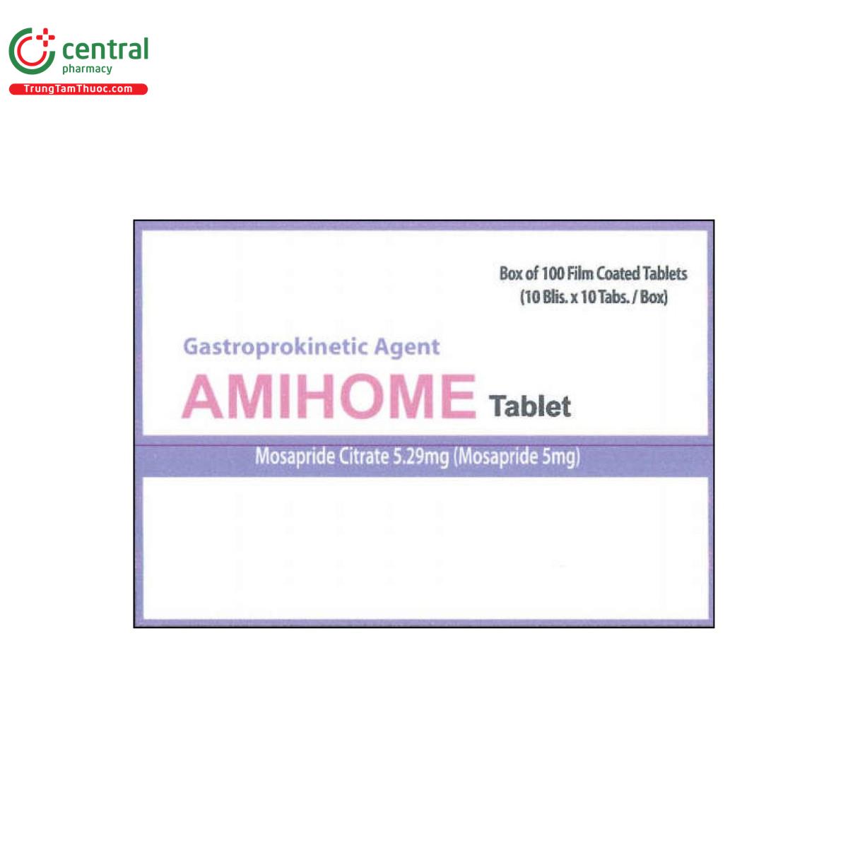 thuoc amihome tablet 5mg 1 O6565