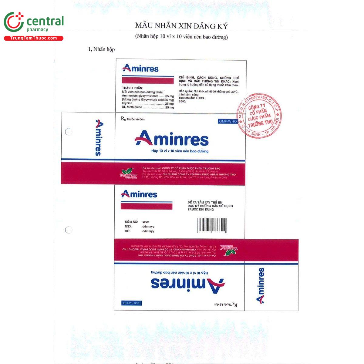 thuoc aminres 6 G2547