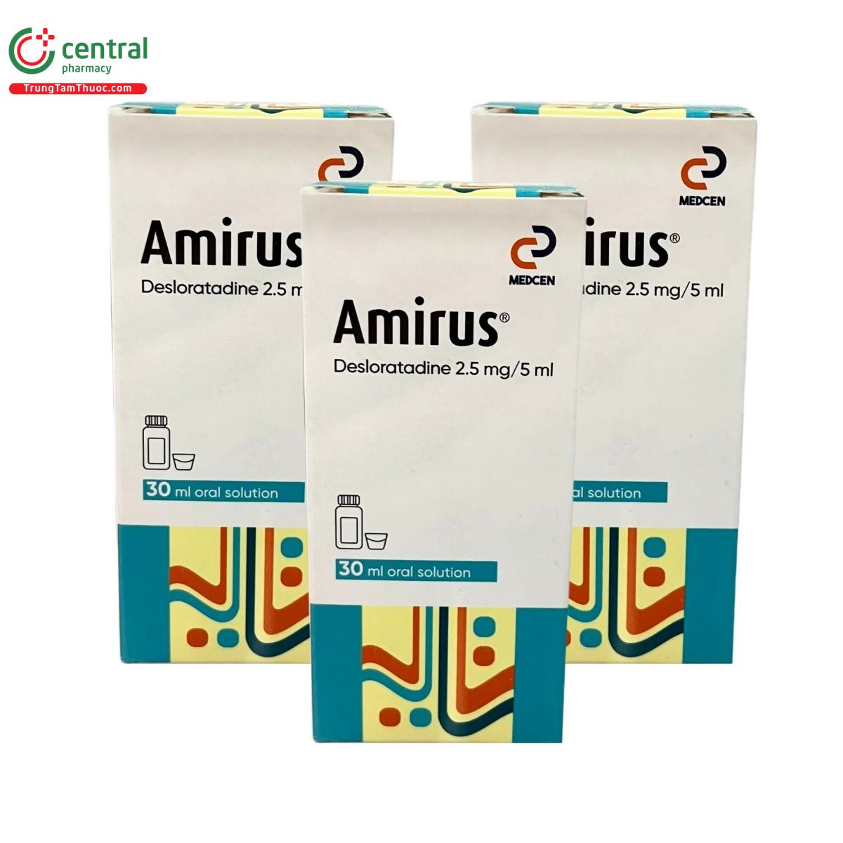 thuoc amirus 25mg 5ml F2144