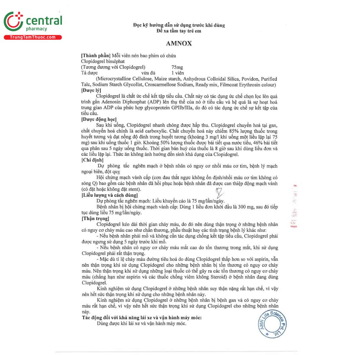 thuoc amnox 4 S7251 thuoc amnox 4 S7251