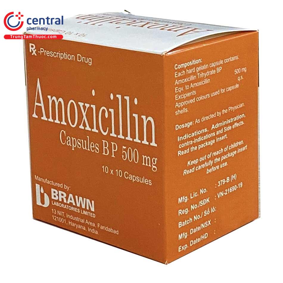 thuoc amoxicillin capsules bp 500mg brawn 3 C0616