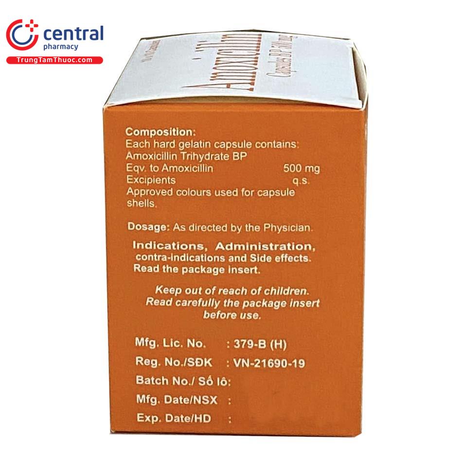 thuoc amoxicillin capsules bp 500mg brawn 7 F2883