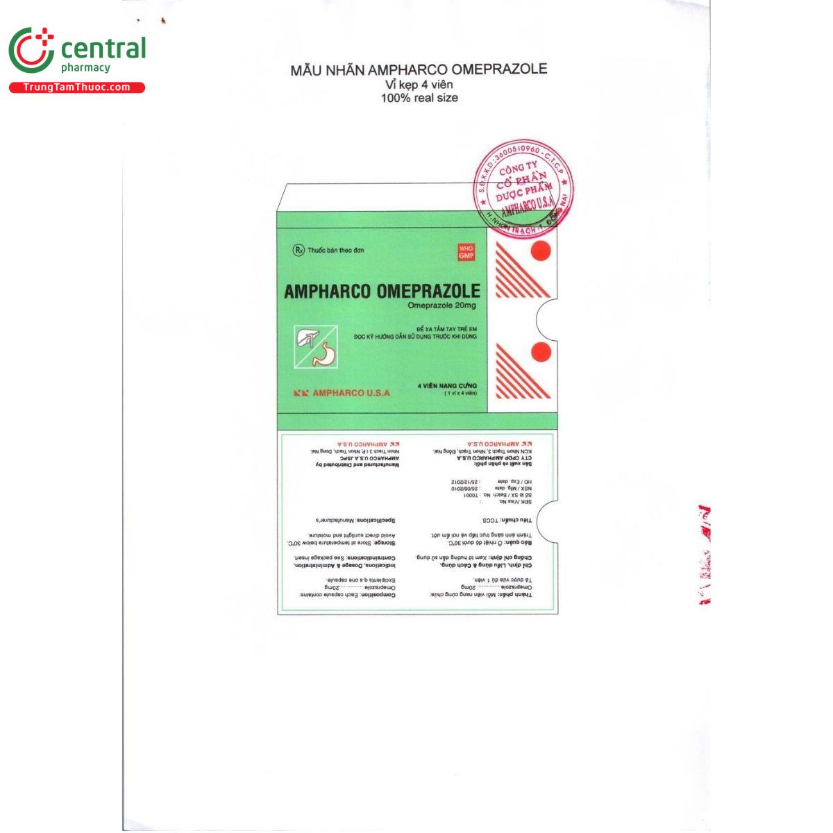 thuoc ampharco omeprazole 5 D1621 thuoc ampharco omeprazole 5 D1621