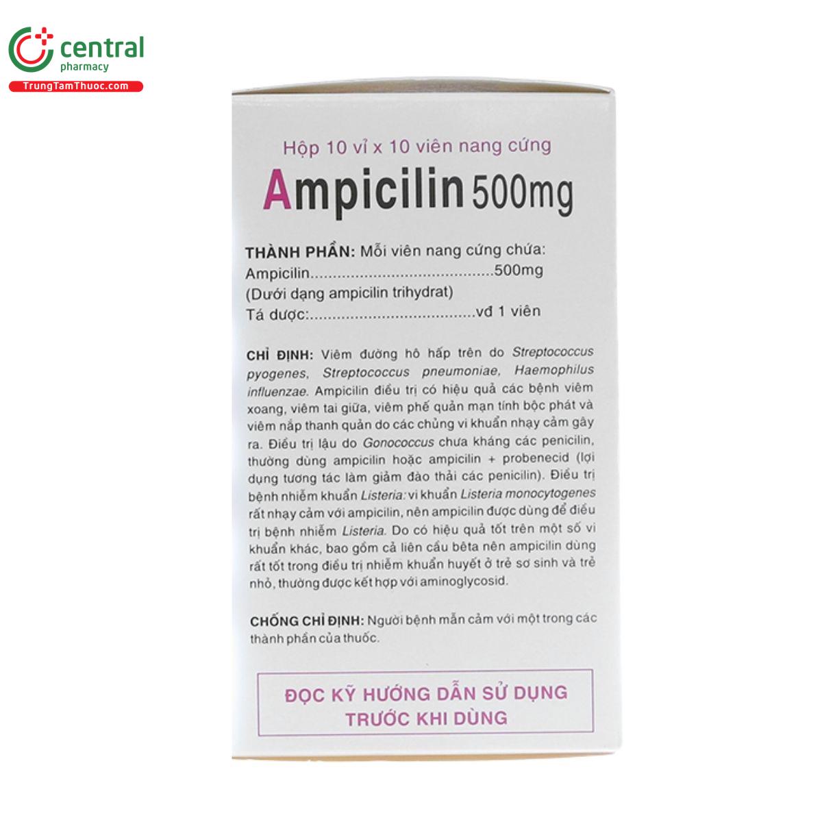thuoc ampicilin 500mg vidipha 5 S7386 thuoc ampicilin 500mg vidipha 5 S7386
