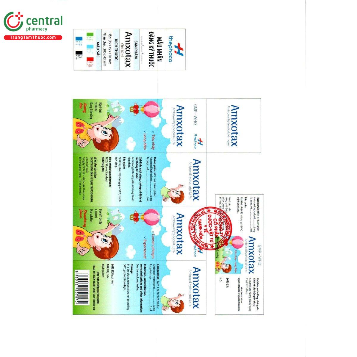 thuoc amxotax 06 6 O6707