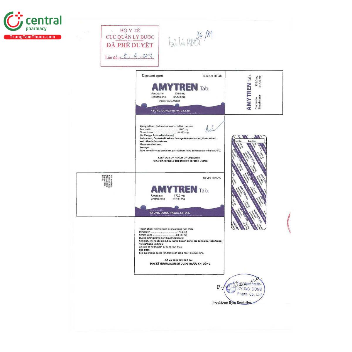 thuoc amytren tab 2 S7467 thuoc amytren tab 2 S7467