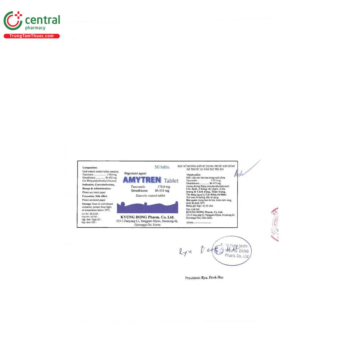 thuoc amytren tab 3 U8445 thuoc amytren tab 3 U8445