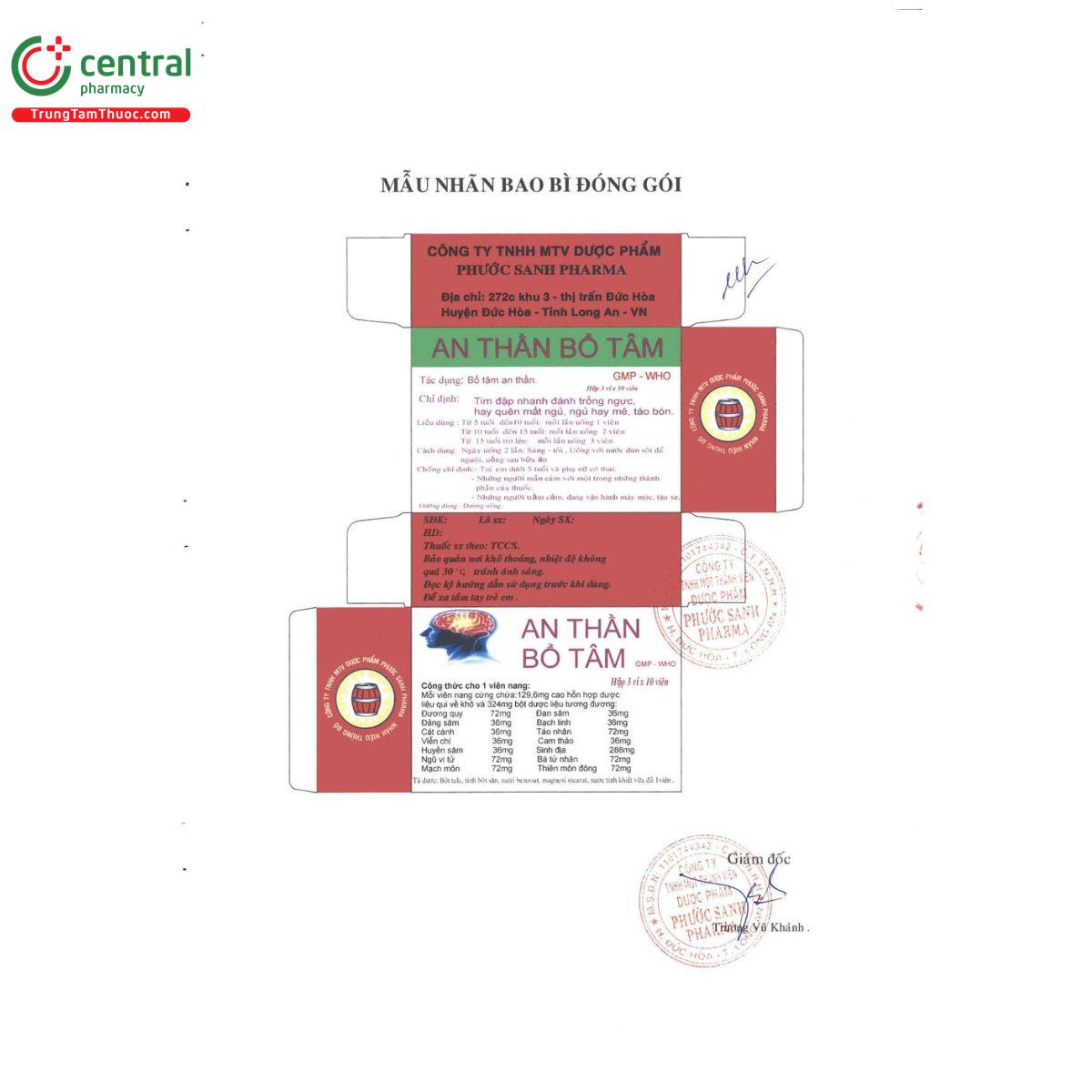 thuoc an than bo tam phuoc sanh pharma 6 L4321 thuoc an than bo tam phuoc sanh pharma 6 L4321