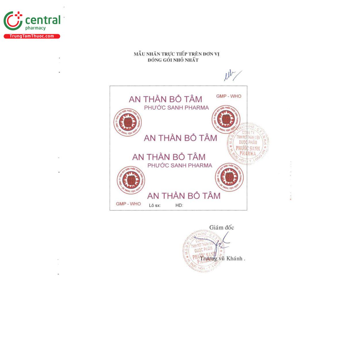 thuoc an than bo tam phuoc sanh pharma 7 V8615 thuoc an than bo tam phuoc sanh pharma 7 V8615