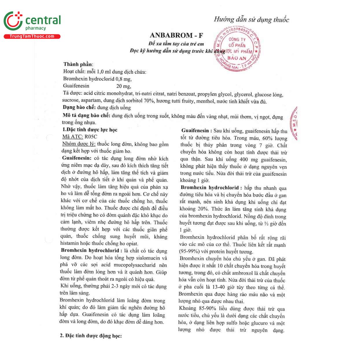 thuoc anbabrom f 2 M4114 thuoc anbabrom f 2 M4114