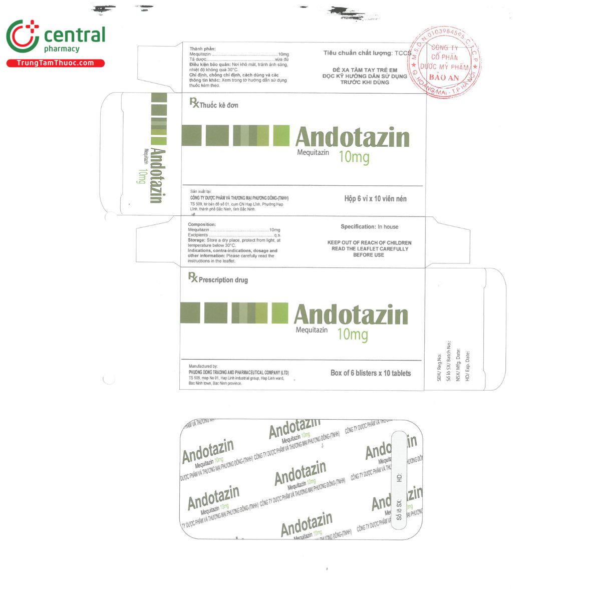 thuoc andotazin 3 A0802 thuoc andotazin 3 A0802