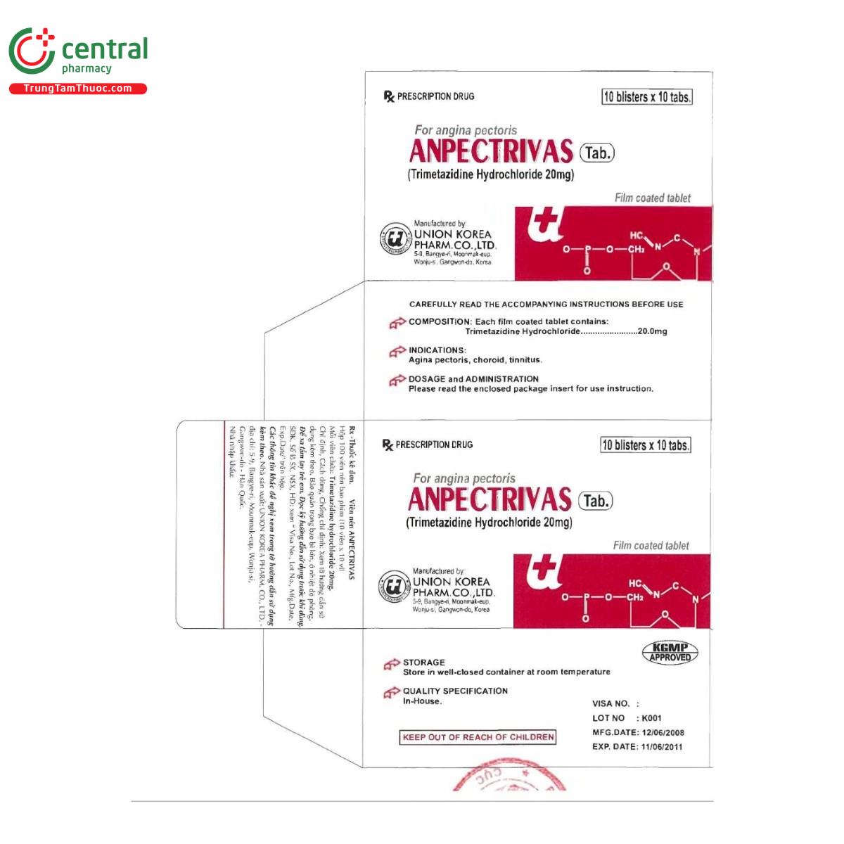 thuoc anpectrivas tab 20mg 2 R7280 thuoc anpectrivas tab 20mg 2 R7280