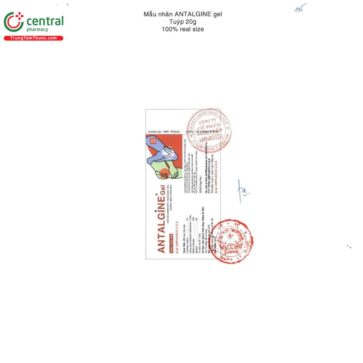 thuoc antalgine gel 3 H2205 thuoc antalgine gel 3 H2205