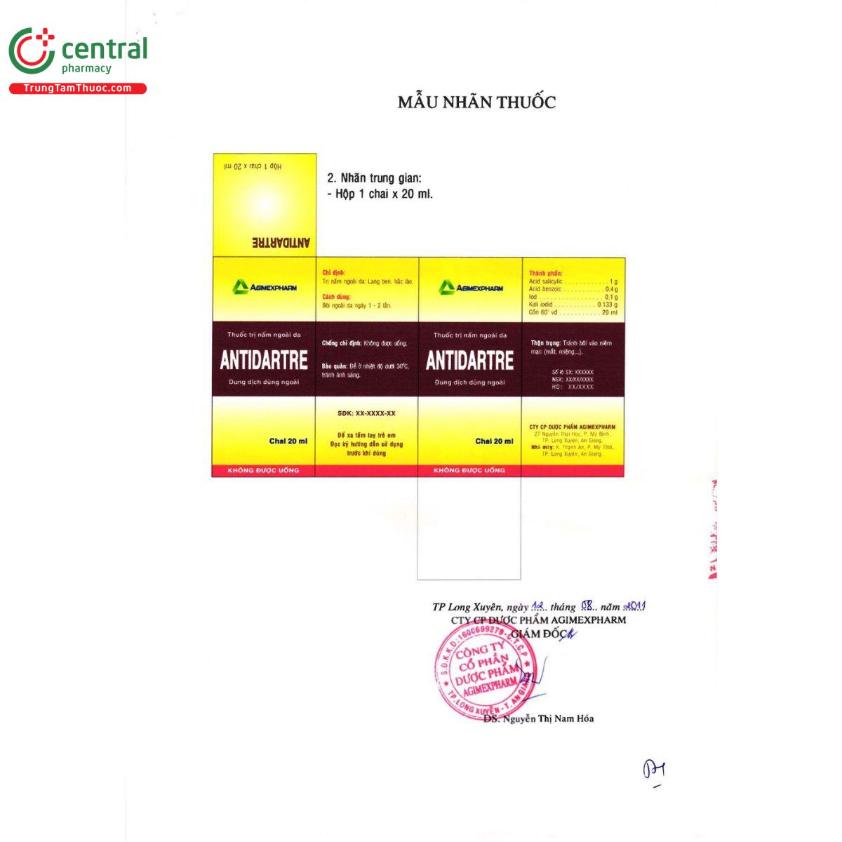 thuoc antidartre 4 M4238 thuoc antidartre 4 M4238