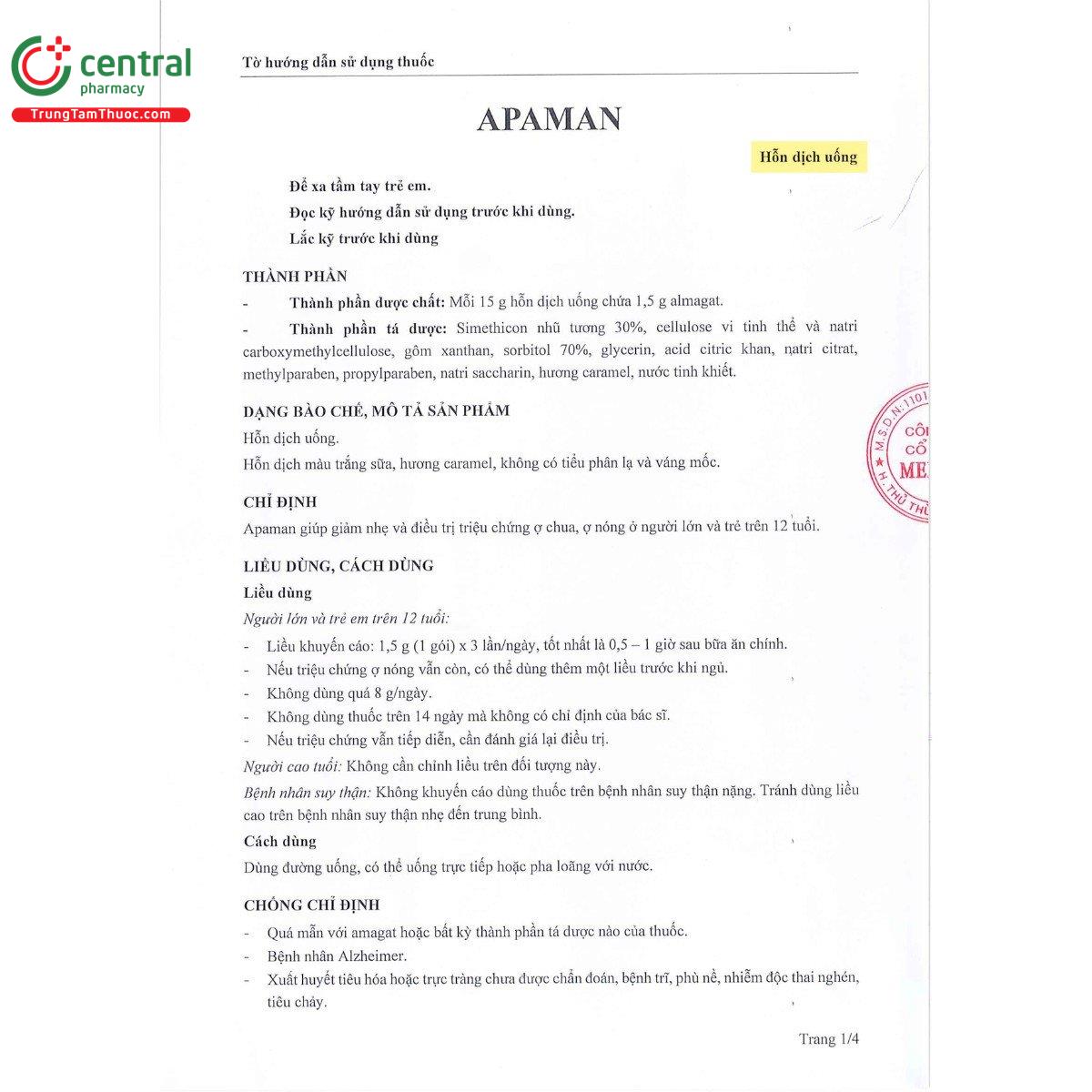 thuoc apaman 1500mg 15g 5 J3732