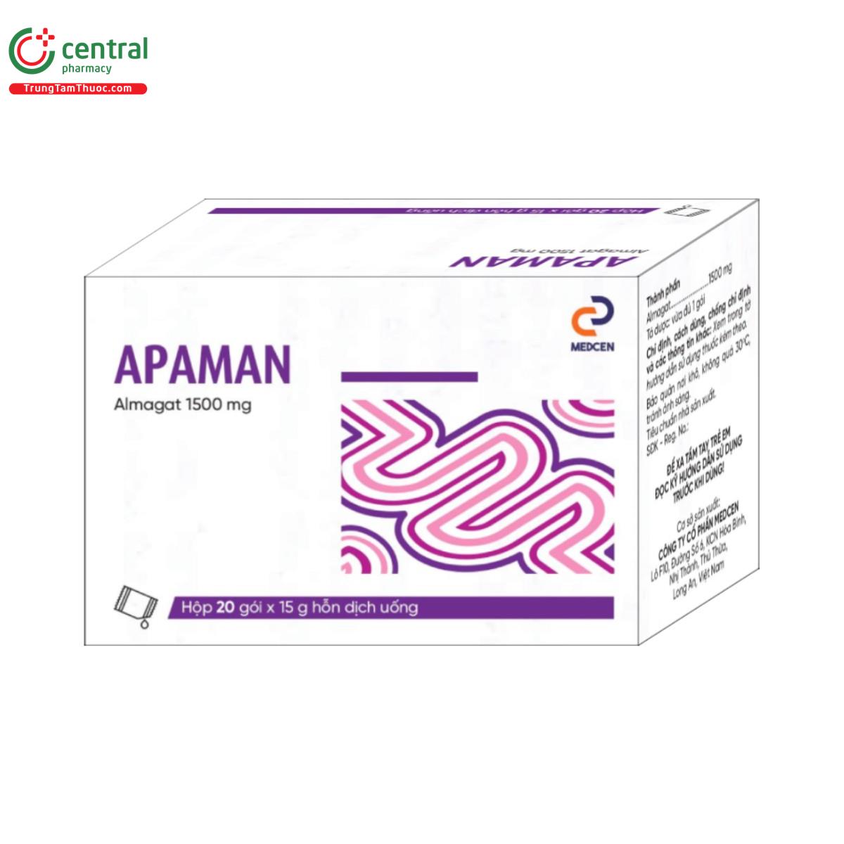 thuoc apaman 1500mg 15g F2162