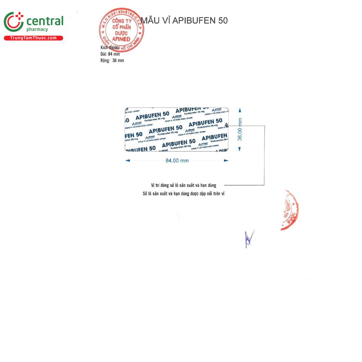 thuoc apibufen 50mg 8 V8361 thuoc apibufen 50mg 8 V8361