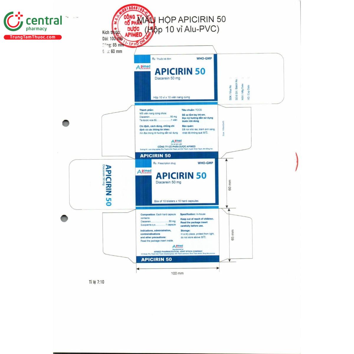 thuoc apicirin 50mg 8 V8285 thuoc apicirin 50mg 8 V8285