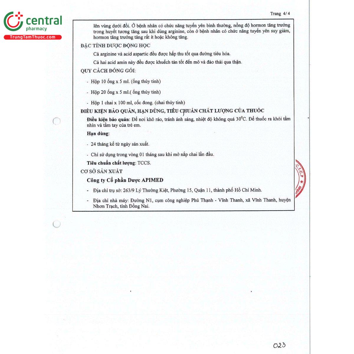 thuoc apilivpa 1000mg 5ml 11 B0577