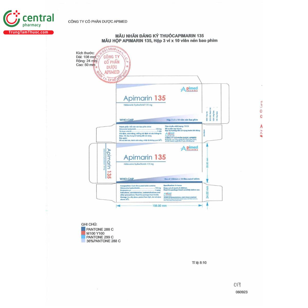 thuoc apimarin 135mg 4 K4505 thuoc apimarin 135mg 4 K4505