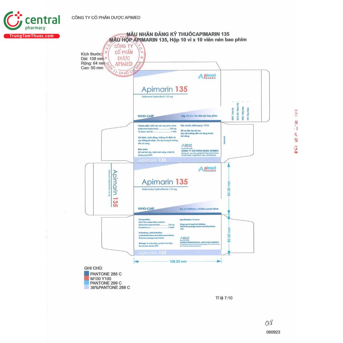 thuoc apimarin 135mg 5 D1858 thuoc apimarin 135mg 5 D1858