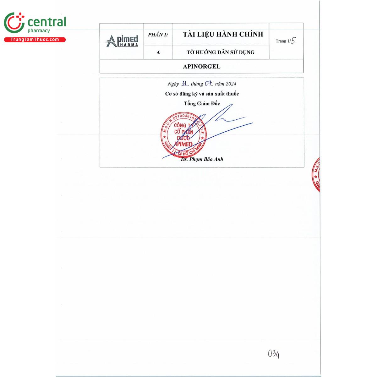 thuoc apinorgel 13 N5370 thuoc apinorgel 13 N5370