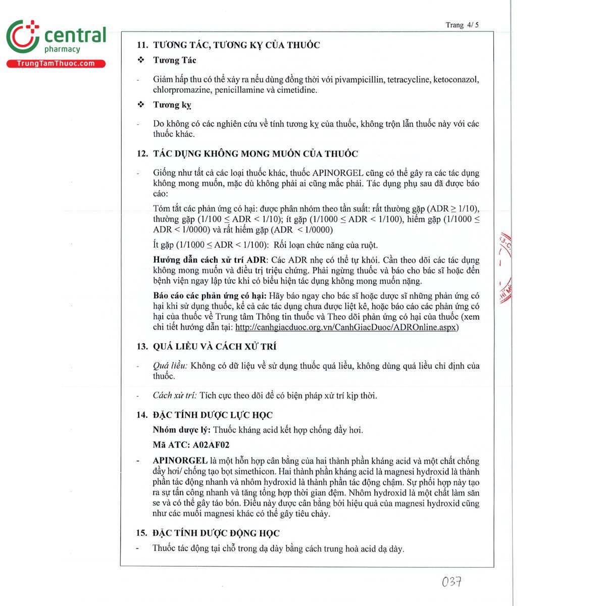 thuoc apinorgel 16 T7104 thuoc apinorgel 16 T7104