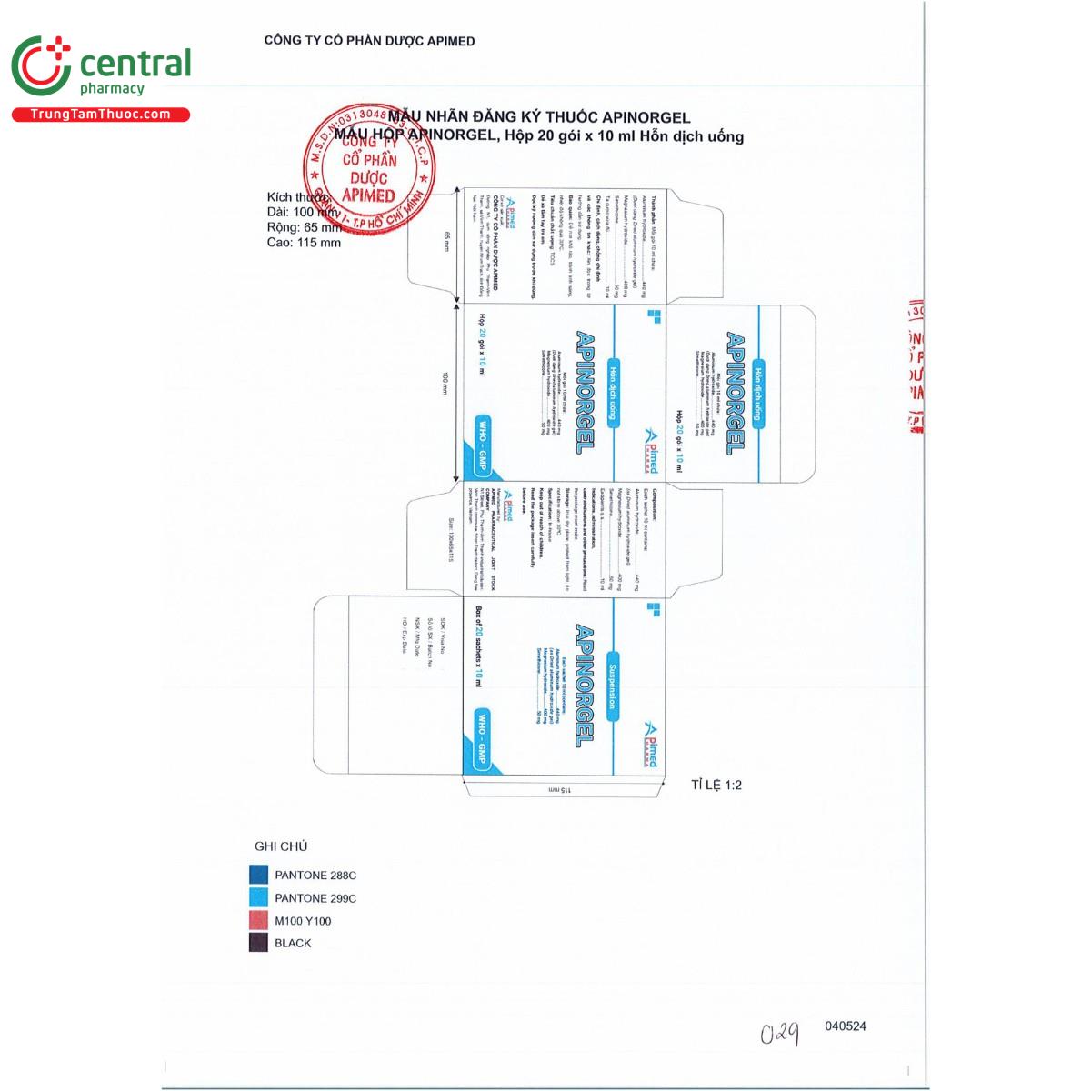 thuoc apinorgel 8 B0477 thuoc apinorgel 8 B0477