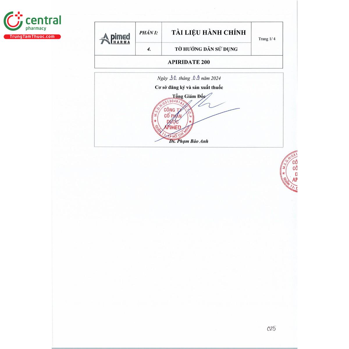 thuoc apiridate 200 10 J3255