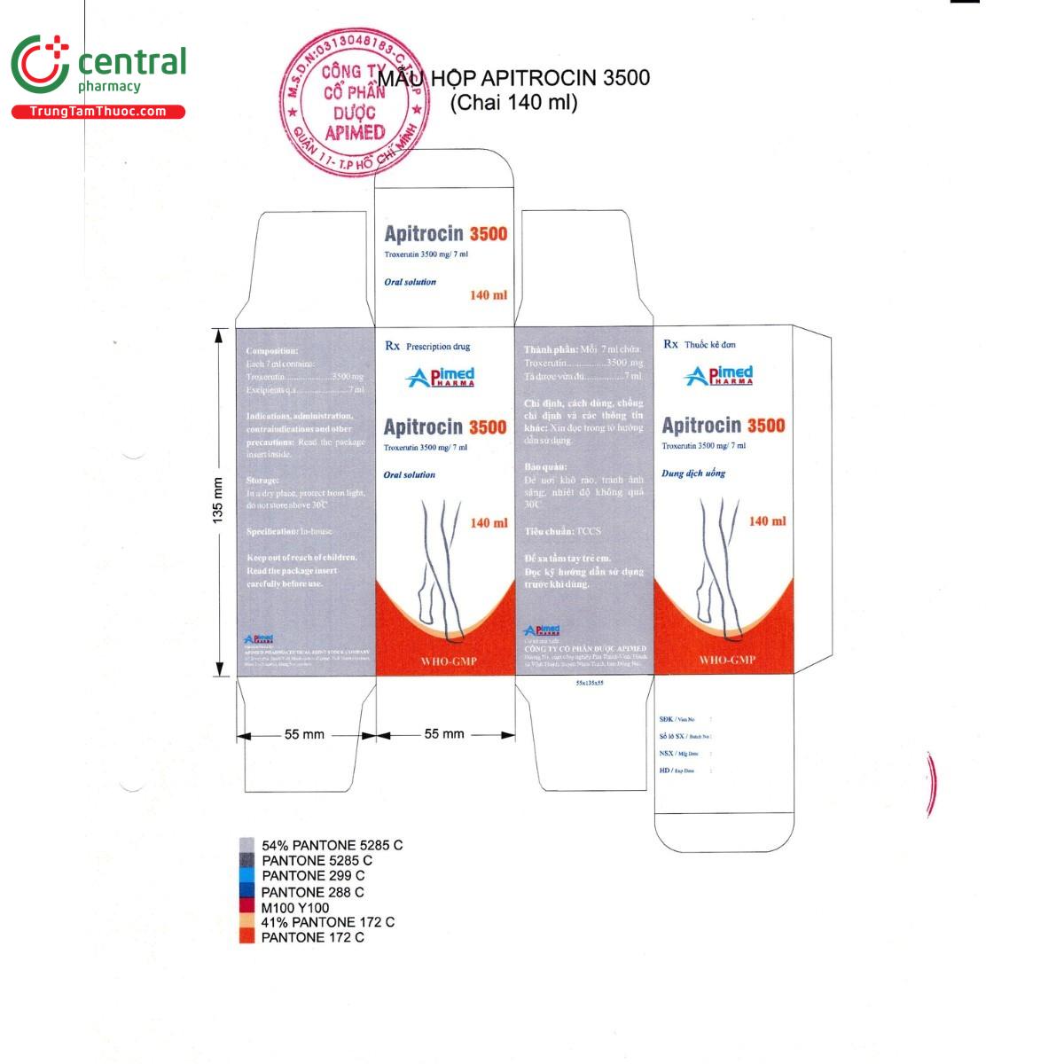 thuoc apitrocin 3500mg 10 P6338 thuoc apitrocin 3500mg 10 P6338