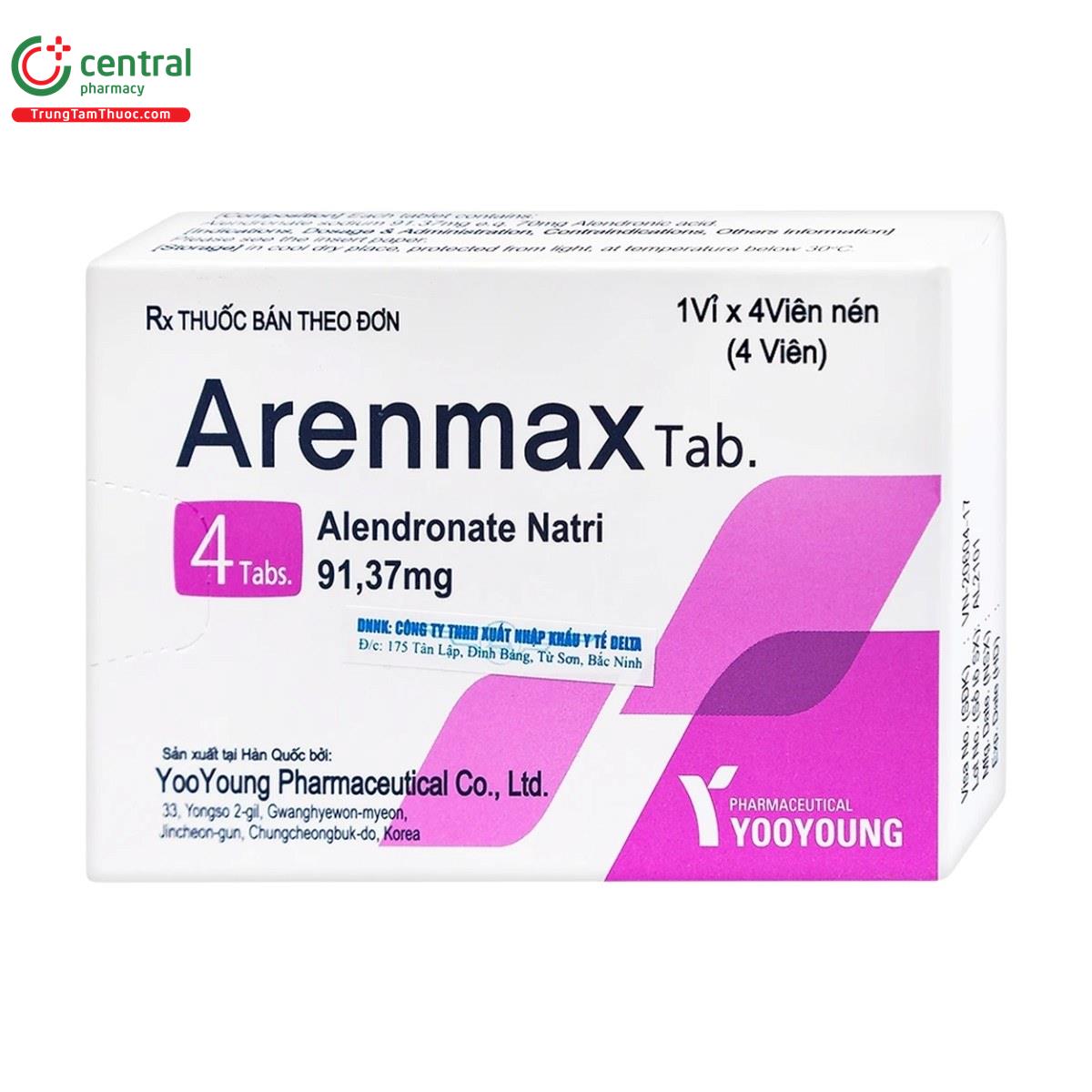 thuoc arenmax tab 70mg D1655 thuoc arenmax tab 70mg D1655