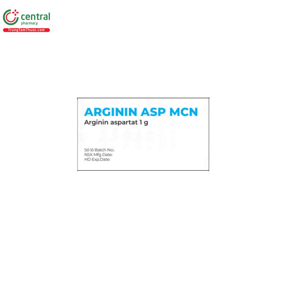thuoc arginin asp mcn 5 S7301 thuoc arginin asp mcn 5 S7301