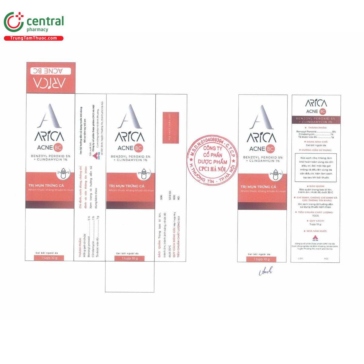 thuoc arica acne bc 3 A0843