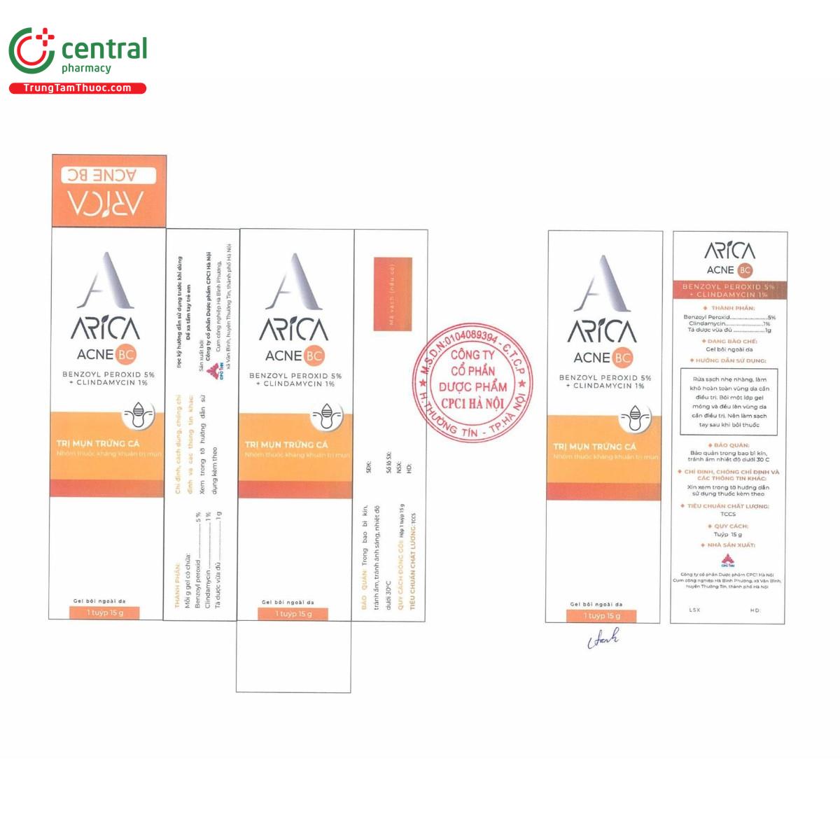 thuoc arica acne bc 4 T7361