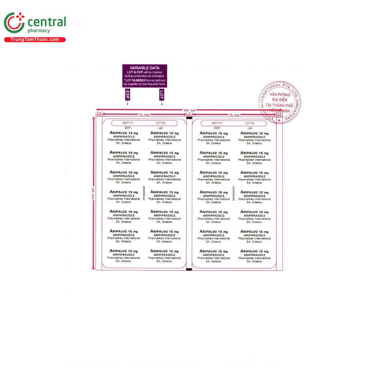 thuoc aripalvo 15mg 3 P6016 thuoc aripalvo 15mg 3 P6016