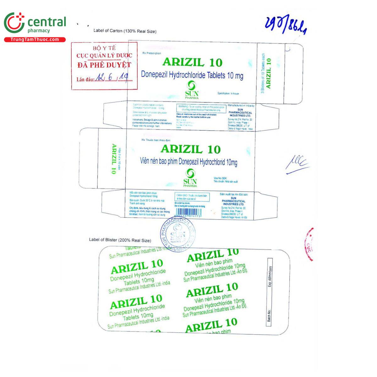 thuoc arizil 10 2 D1728 thuoc arizil 10 2 D1728