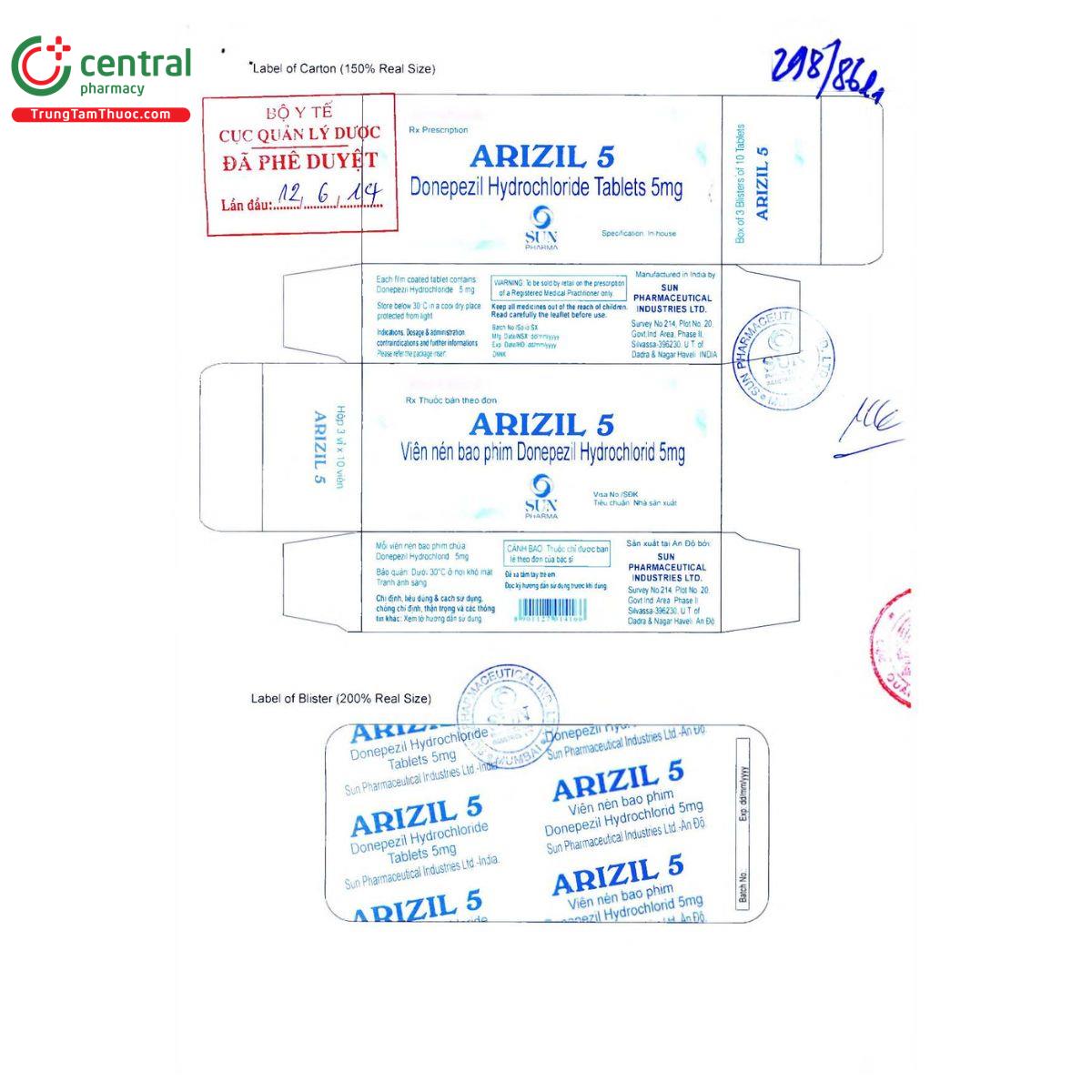 thuoc arizil 5mg 2 G2788