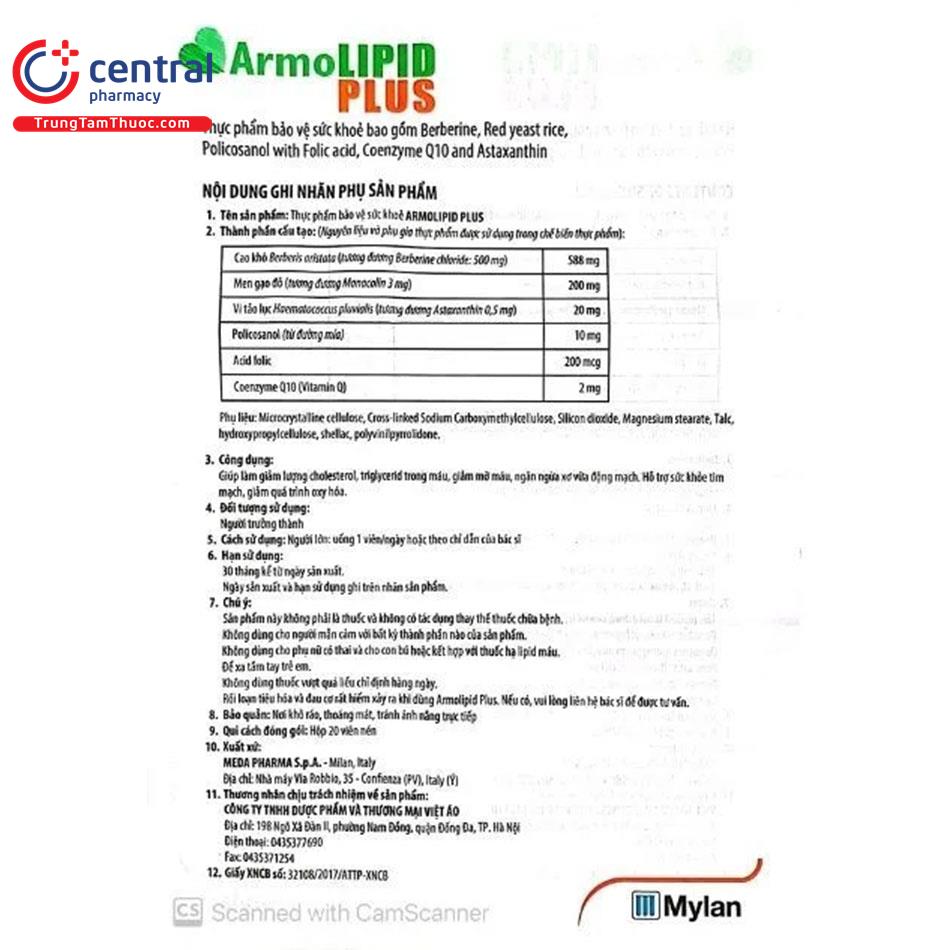 thuoc armolipid plus7 P6777