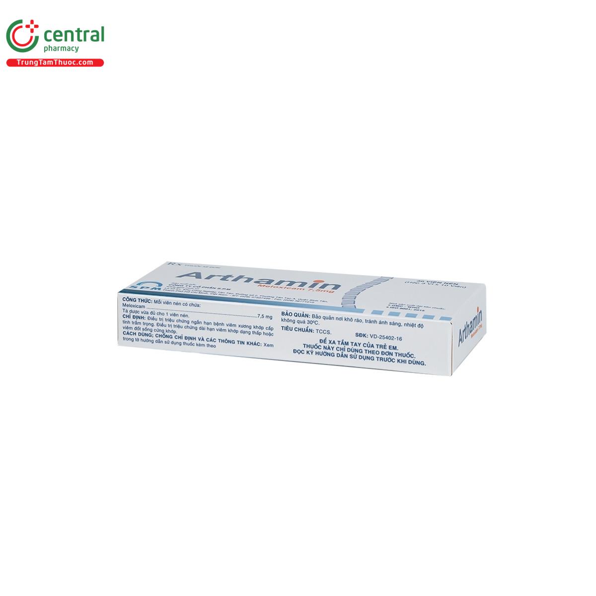 thuoc arthamin 7 5 mg 9 B0866