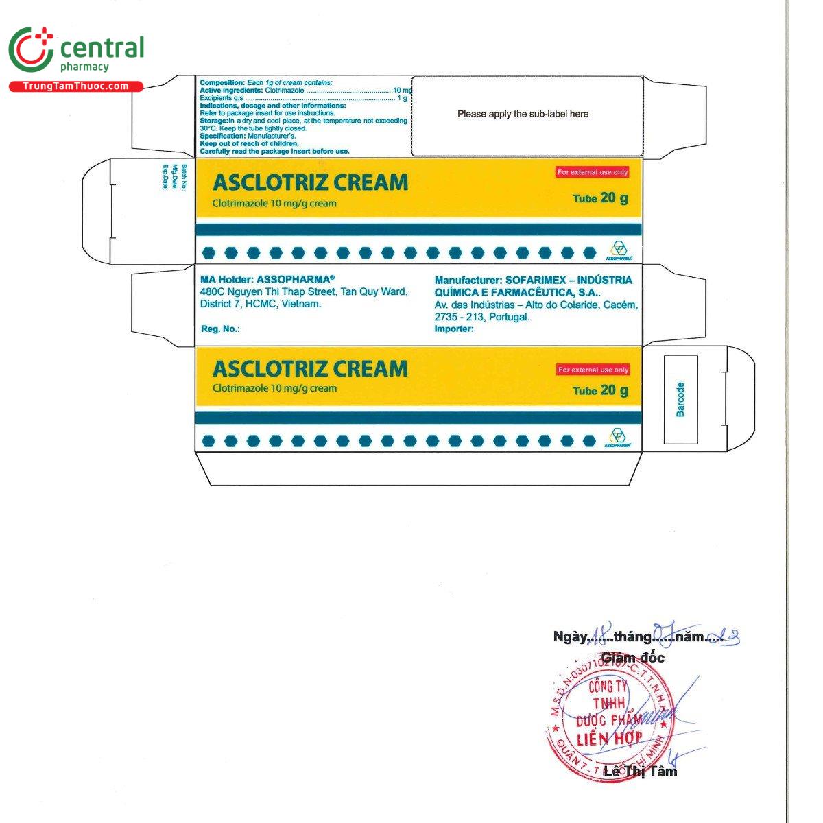 thuoc asclotriz cream 10mg g 2 E1622