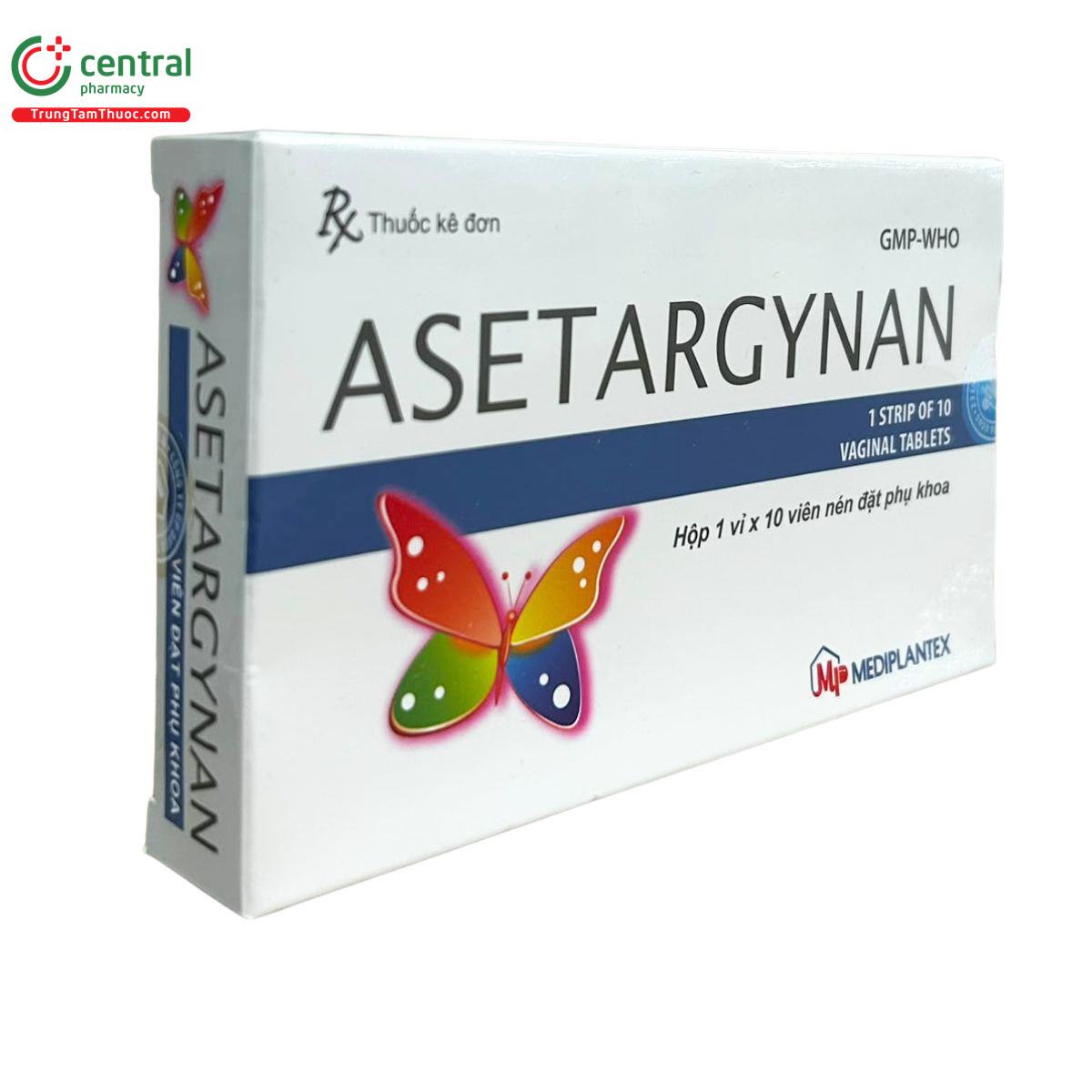 thuoc asetargynan 3 U8623 thuoc asetargynan 3 U8623