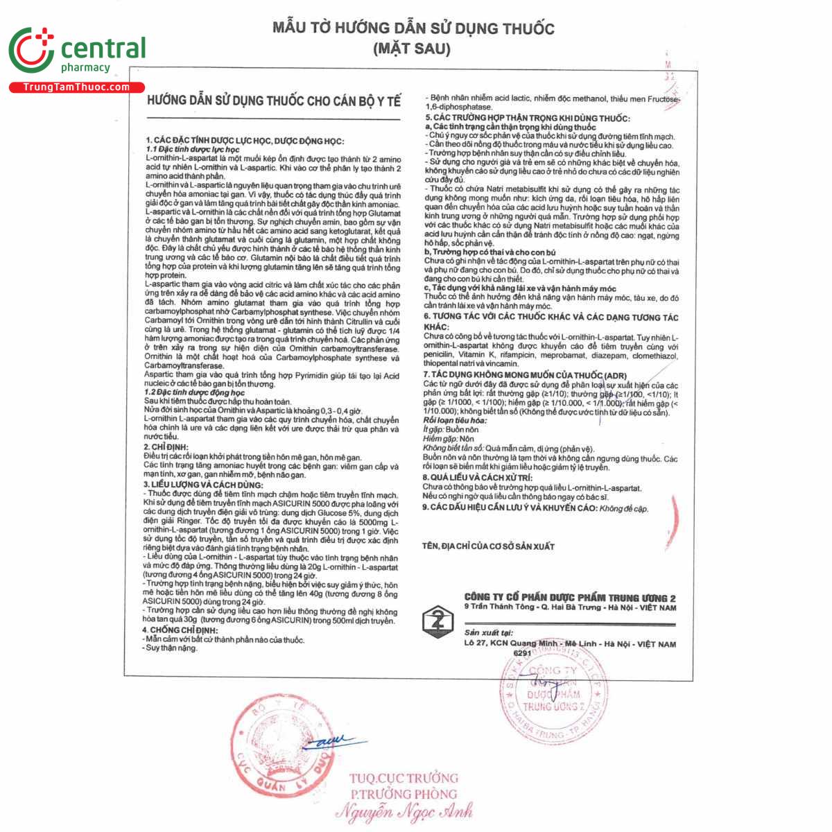 thuoc asicurin 5000 6 H2016 thuoc asicurin 5000 6 H2016
