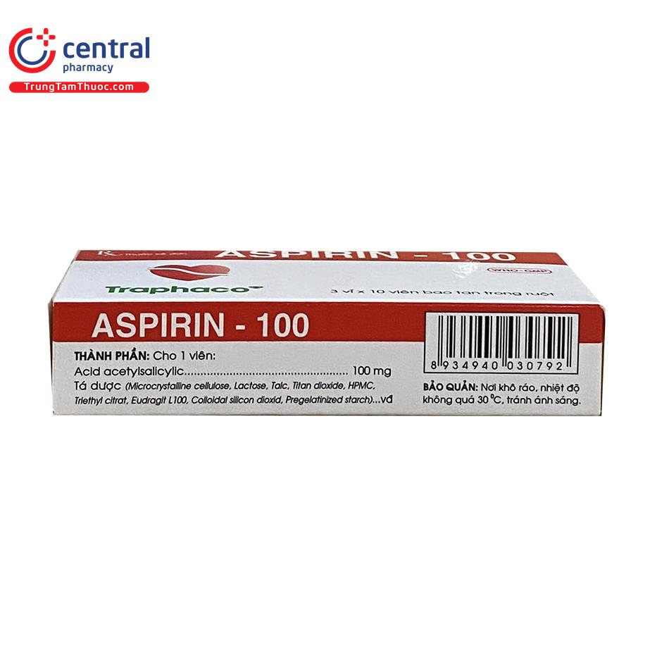 thuoc aspirin 100 4 V8606